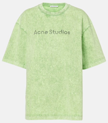 Acne Studios☆Appliqued cotton-jersey Tシャツ【UK発】 P01007195.jpg