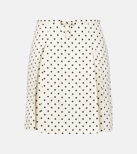 スカート Moschino Flared white skirt with polka dots Moschino Moschino Flared White Skirt With Polka Dots | Grailed