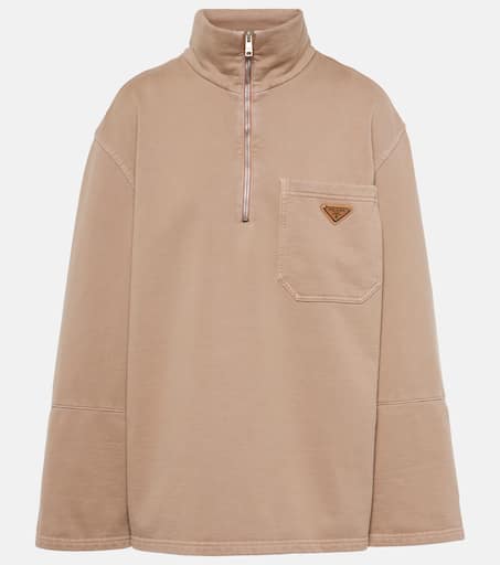 Prada half zip discount sweater