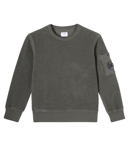 CP COMPANY｜LONG-SLEEVED ZIP-UP/TURTLENECK (Cotton Fleec C.P. Company Turtleneck Sweater | Grey | FARFETCH