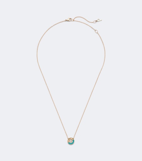 Possession Vibrant Palace 18kt rose gold necklace with turquoise and diamond