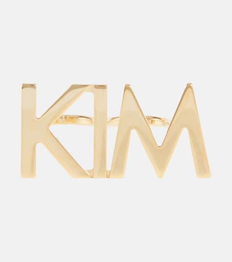 【Dolce&Gabbana】 x Kim embellishedチェーンネックレス x Kim embellished chain necklace in gold - Dolce Gabbana
