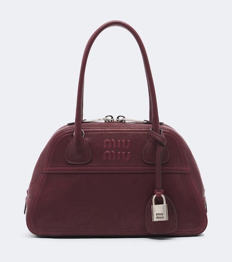 Vivant leather bowling bag