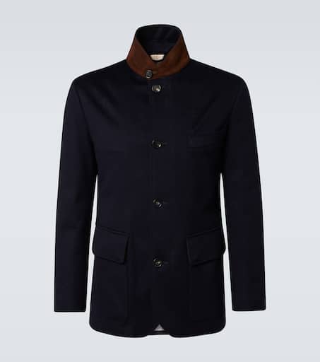 Roadster cashmere jacket in blue - Loro Piana | Mytheresa