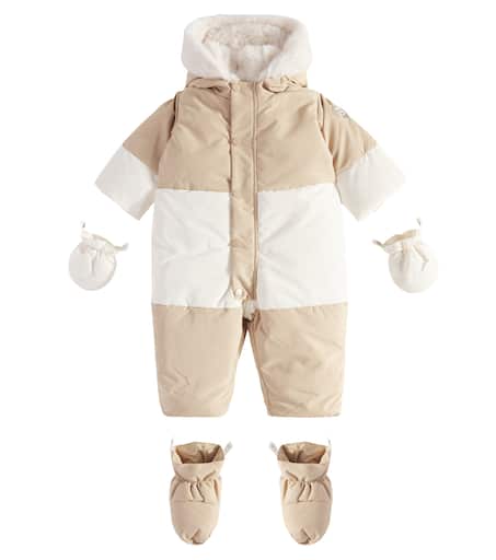 Baby Daegon colorblocked down snowsuit – On Sale Now with Up to 31