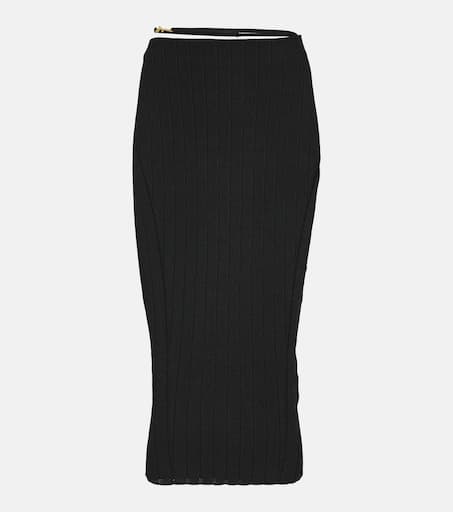 ワンピース JACQUEMUS Women Mid Skirts 25E251DR2422381990 Black P00906096.jpg