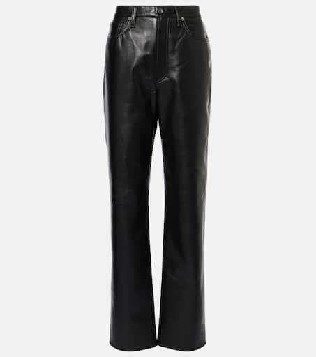 パンツ AGOLDE Women Straight Pants A2491818 Black P00997072.jpg