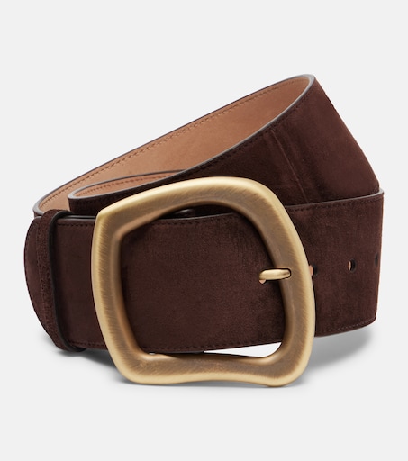 SEA BIG HEART SUEDE BELT ゴールド×ブラウン SEA BIG HEART SUEDE BELT ゴールド×ブラウン C99621776 人気