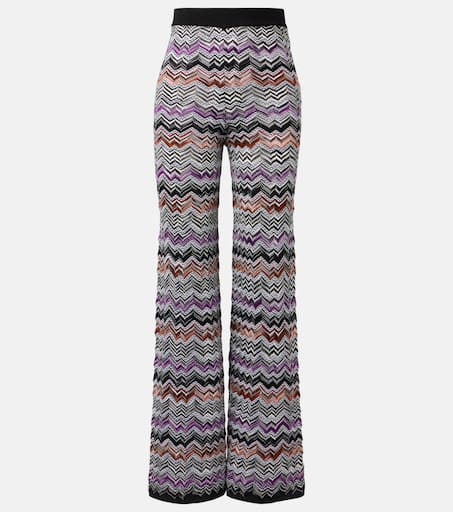 ミッソーニMISSONIフレアパンツ レディース42 新品 ミッソーニMISSONIフレアパンツ レディース42 新品 ミッソーニ