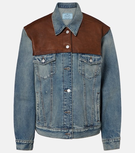 【関税無・国内発】 PRADA / Denim Jacket / デニムジャケット Denim Prada Jacket | eBay