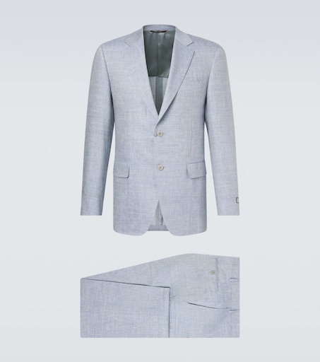 Canali Linen and wool suit