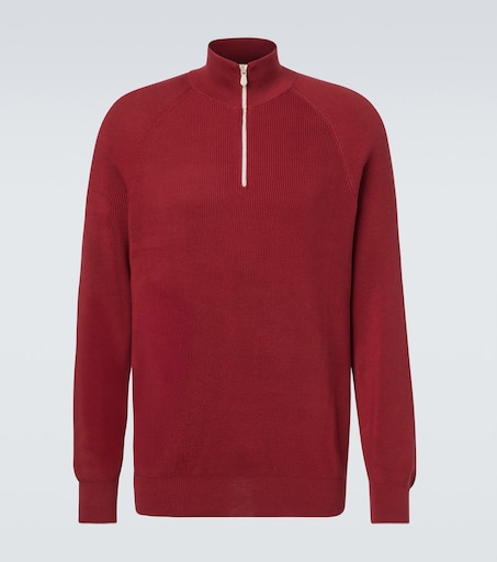 Brunello Cucinelli Ribbed-knit cotton sweater