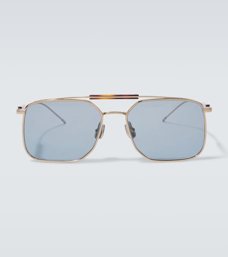 Brunello Cucinelli Sartorial Sunset square sunglasses
