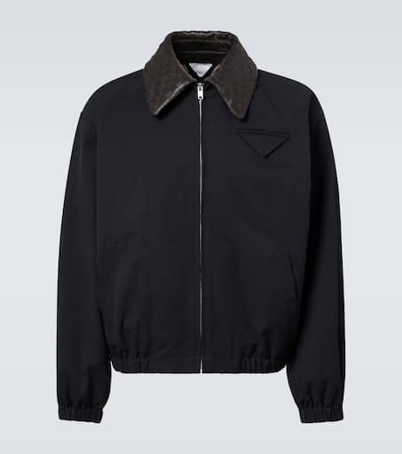【関税&送料込】Bottega Veneta Wool Blouson Bottega Veneta Wool drill blouson Bottega Veneta