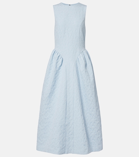 Jacquard midi dress
