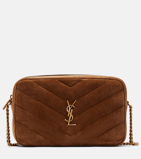 Loulou Medium suede camera bag