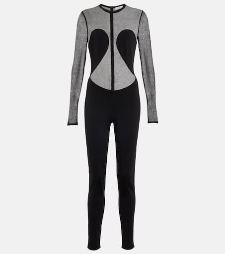 インナー・ルームウェアその他 Alaia Bodysuit In Sheer Knit 48357511ct_999_f.jpg?impolicy=