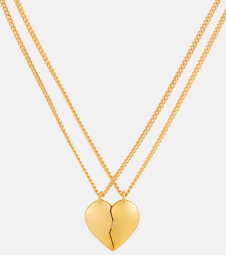 即発【BALENCIAGA】Amour Heart ネックレス 国内発送 GoldSilver P00797554.jpg
