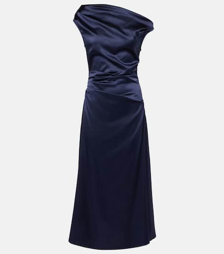 ワンピース STAUD Woman Dress Blue R25S2206GS NVY Staud - Romy Dress