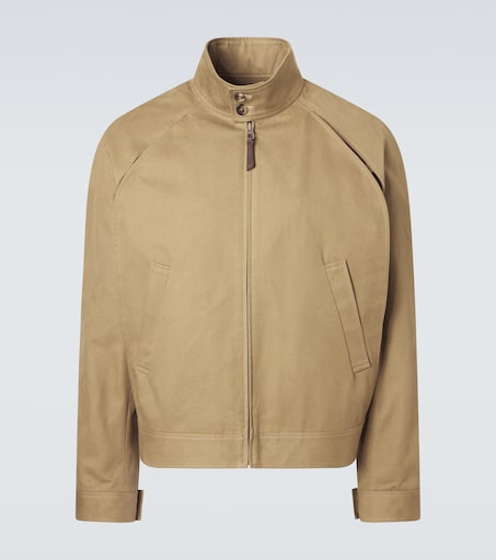 Loewe Layered cotton gabardine jacket