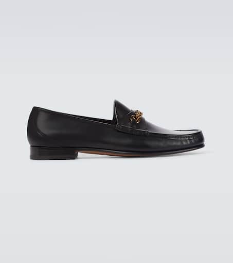 leather York Chain loafers in black - Tom Ford | Mytheresa