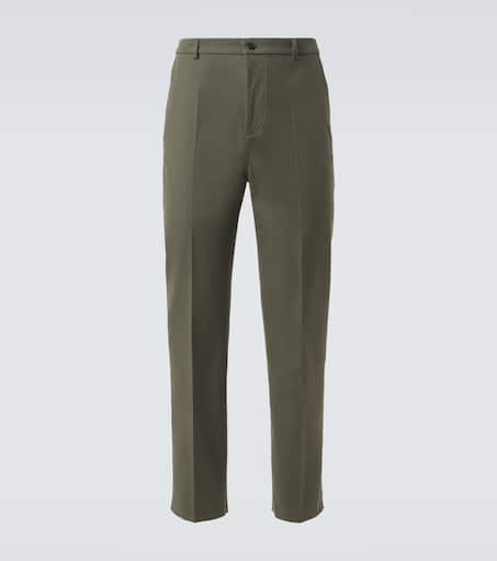 パンツ VALENTINO Woman Pants Green 6B3RB68590E R5F Valentino - Green Multicolor Jacquard Floreale Lurex Pant