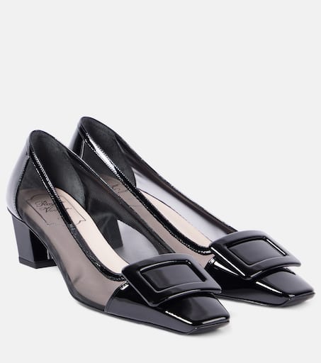 Roger Vivier Decollete Belle Vivier ブラック Décolleté Belle Vivier 25 leather pumps in black - Roger Vivier