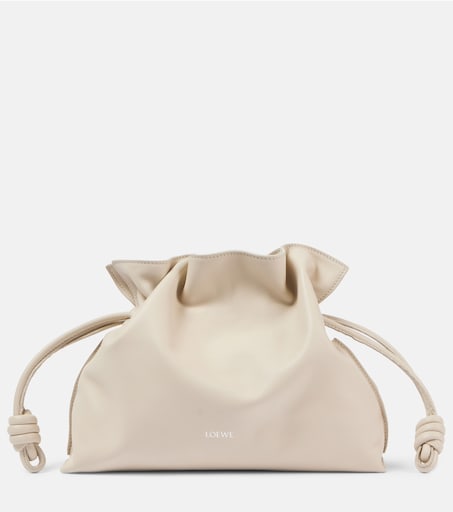 Loewe Flamenco Medium leather clutch