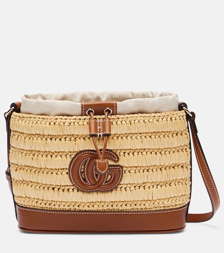 ショルダーバッグ・ポシェット GUCCI GUCCI SUMMER RAFIA BUCKET BAG GUCCI Summer Raffia Bucket Bag Gucci