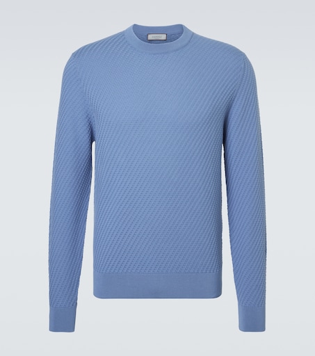 Canali Cotton and silk sweater