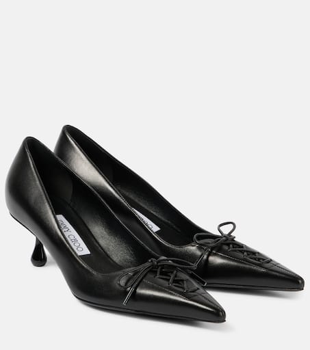 JIMMY CHOO ブレスレット/レザー/BLK スター デッドストック