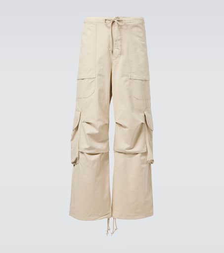 Cotton canvas cargo pants in white - Entire Studios | Mytheresa