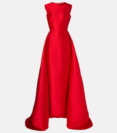 SOLACE LONDON OS42048RED 関税送料込 Maxi dress Solace London Red size 8 UK in Cotton - 55019494