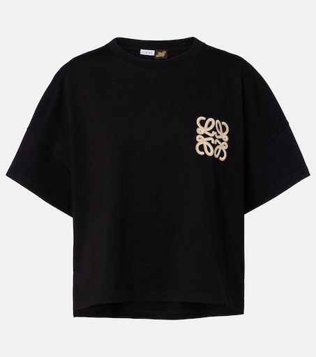 Loewe Paula's Ibiza ブラックポロシャツ LOEWE X Paula's Ibiza 2026 メンズコレクション - ロエベ 日本 公式サイト