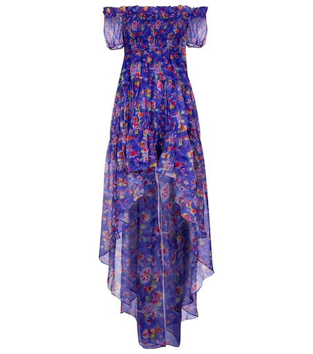 Caroline Constas - Dora floral silk chiffon dress