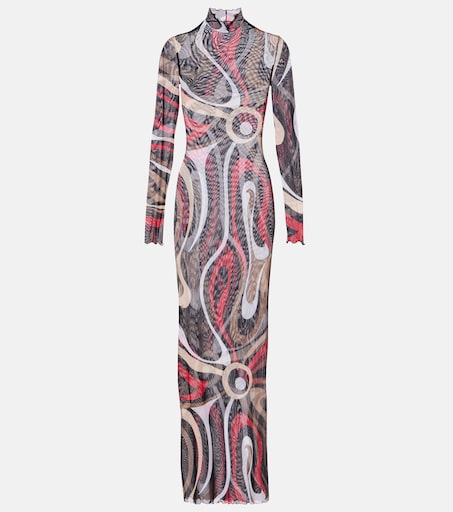 green emerald velvet dress Emilio Pucci vintage evening dress with unusual halterneck buckle – Style  Definery