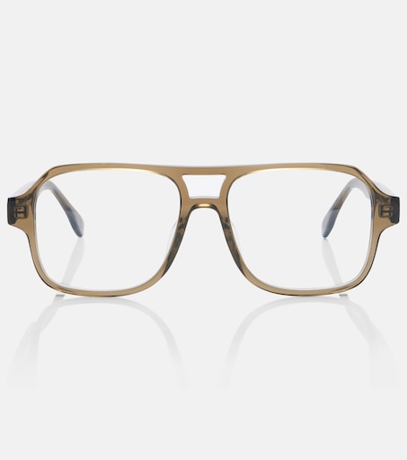 FF Squared aviator glasses in green - Fendi | Mytheresa