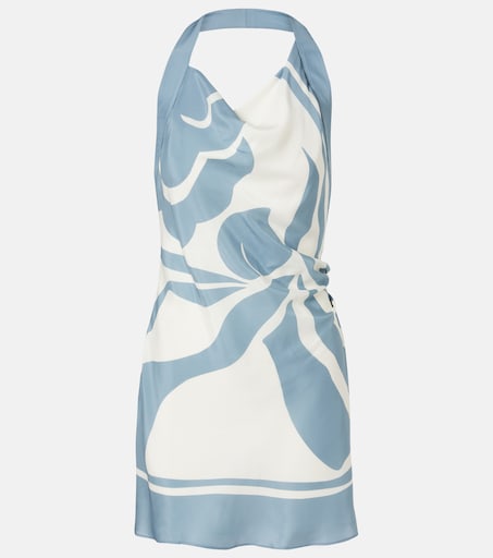 silk mini dress near me Cecilia Satin Mini Dress