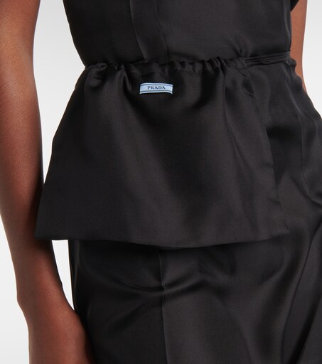 black mini slip dress CRUSH BIAS COWL MINI SLIP | BLACK  THIRD FORM