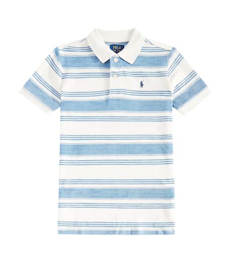Tシャツ・カットソー Polo Ralph Lauren Cotton Polo Shirt With Str Striped Soft Cotton Polo Shirt