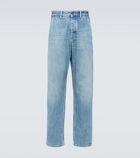【関税・送料込み】BOTTEGA VENETA PANTS MID BLUE COTTON PANTS Bottega Veneta - Fluid Dark Green Wide Leg Pant | Mitchell