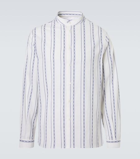 Brunello Cucinelli Striped cotton shirt