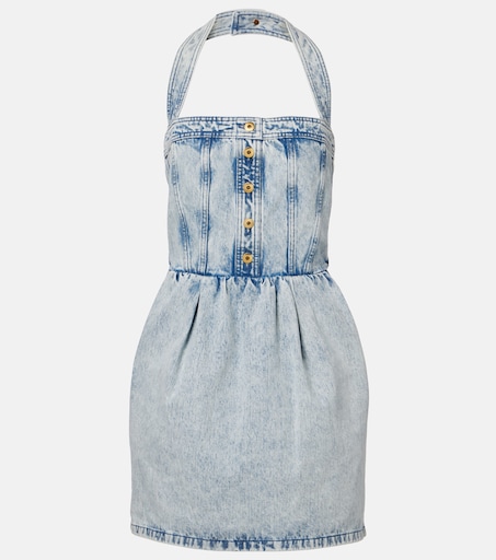 luxury denim dresses Flowy Denim Dresses