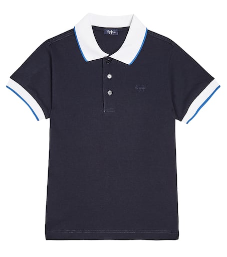 Cotton polo shirt in blue - Il Gufo | Mytheresa
