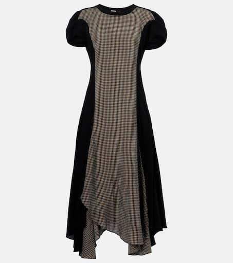 ワンピース LOEWE Asymmetric Dress LOEWE Asymmetric Floral Silk Midi-Dress | Saks Fifth Avenue