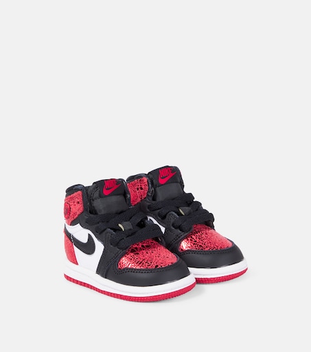 Nike Kids 베이비 조던 1 레트로 하이 OG 스니커즈