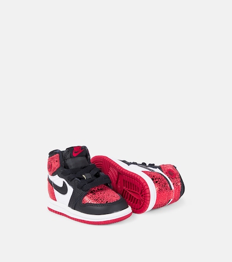 Nike Kids 베이비 조던 1 레트로 하이 OG 스니커즈