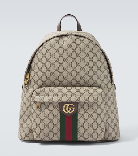 GUCCI GG ビー リュック バックパック GG canvas backpack in multicoloured - Gucci | Mytheresa