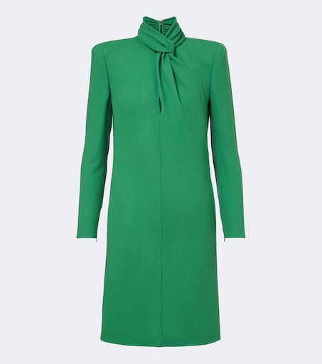 Valentino garavグリーンスーツジAnybuy公式アカウント1 Virgin wool minidress in green - Valentino | Mytheresa