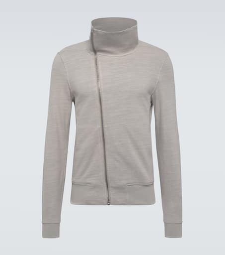 Tシャツ・カットソー Rick Owens Asymmetrical Zipper Sweatshirt Rick Owens Asymmetrical Zipper Sweatshirt | ShopSimon